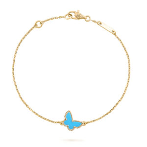 Toxse Butterfly Turquoise Gold Bracelet