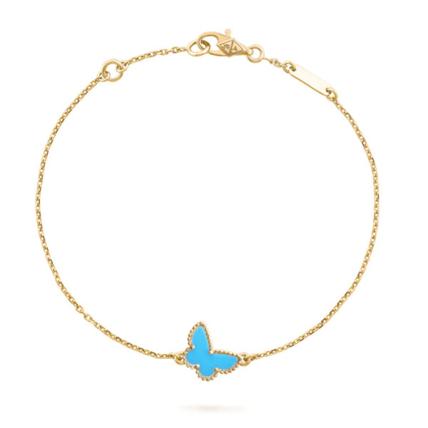 Toxse Butterfly Turquoise Gold Bracelet