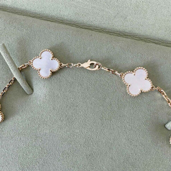 Toxse Vintage Mop Necklace 10 Motifs Gold - Image 10