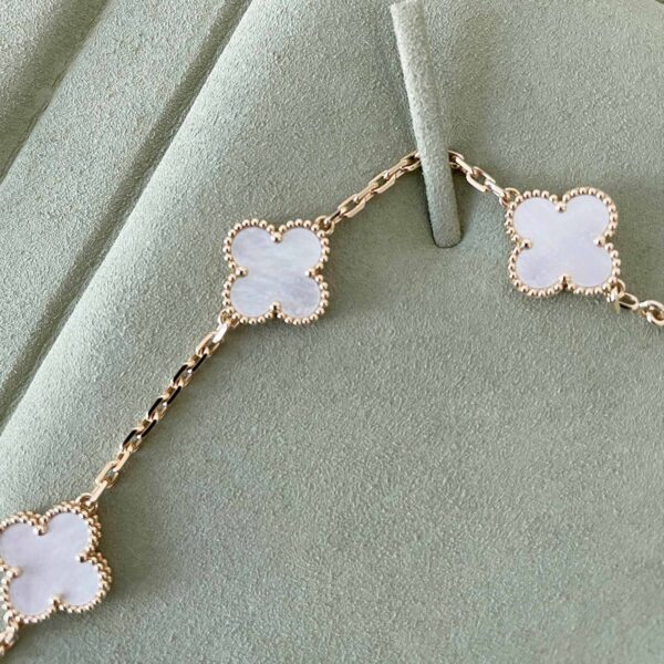 Toxse Vintage Mop Necklace 10 Motifs Gold - Image 4
