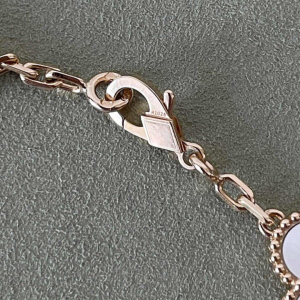 Toxse Vintage Mop Necklace 10 Motifs Gold - Image 11