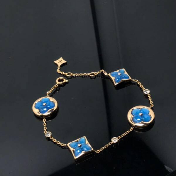 Toxse Star And Sun 4 Motif Blue Bracelet - Image 3