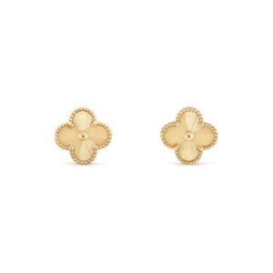 Toxse Vintage Clover Earrings Gold