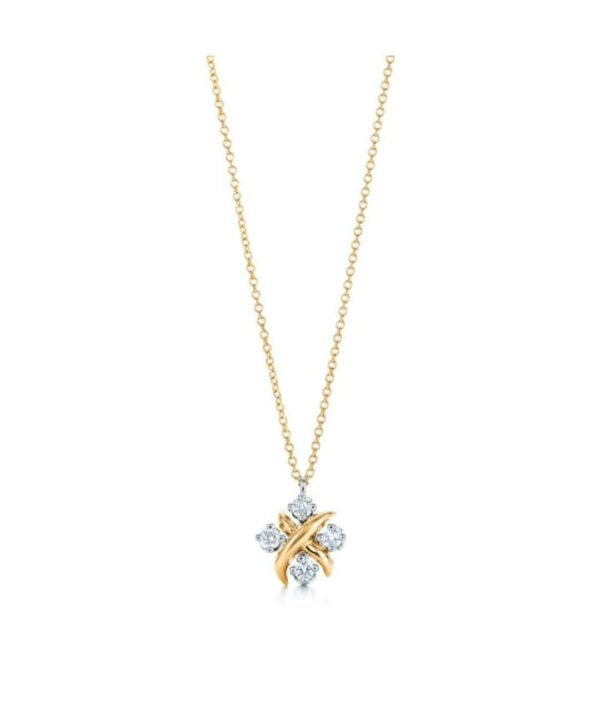 Toxse T - Jewelry Schlumberger Diamond Necklace - Image 3