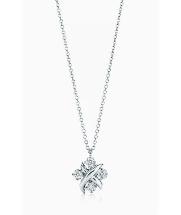 Toxse T - Jewelry Schlumberger Diamond Necklace - Image 4