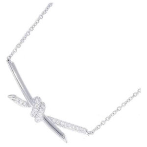 Toxse T - Jewelry Knot Diamond Necklace