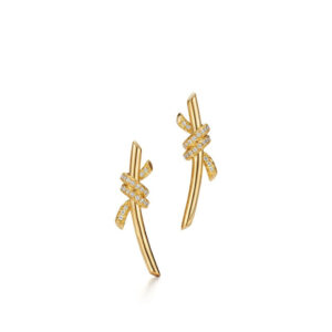 Toxse T - Jewelry Knot Diamond Earrings