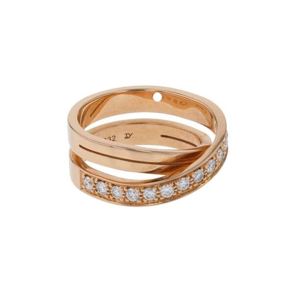 Toxse Etincelle Diamond Crossover Ring - Image 13